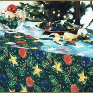 Christmas Tablecloth by Celebration *NEW